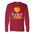 thumbnail image 1 of Inktastic Key West Florida Orange in Heart Long Sleeve T-Shirt, 1 of 5