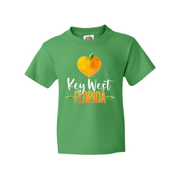 Inktastic Key West Florida Orange in Heart Youth T-Shirt