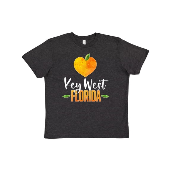 Inktastic Key West Florida Orange in Heart Youth T-Shirt