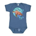 thumbnail image 1 of Inktastic Key West, Florida Swimming Sea Turtle with Bubbles Boys or Girls Baby Bodysuit, 1 of 5