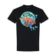 thumbnail image 1 of Inktastic Key West, Florida Swimming Sea Turtle with Bubbles T-Shirt, 1 of 5