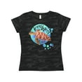 thumbnail image 1 of Inktastic Key West, Florida Swimming Sea Turtle with Bubbles Women's T-Shirt, 1 of 5