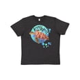 thumbnail image 1 of Inktastic Key West, Florida Swimming Sea Turtle with Bubbles Youth T-Shirt, 1 of 5
