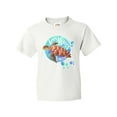 thumbnail image 1 of Inktastic Key West, Florida Swimming Sea Turtle with Bubbles Youth T-Shirt, 1 of 5