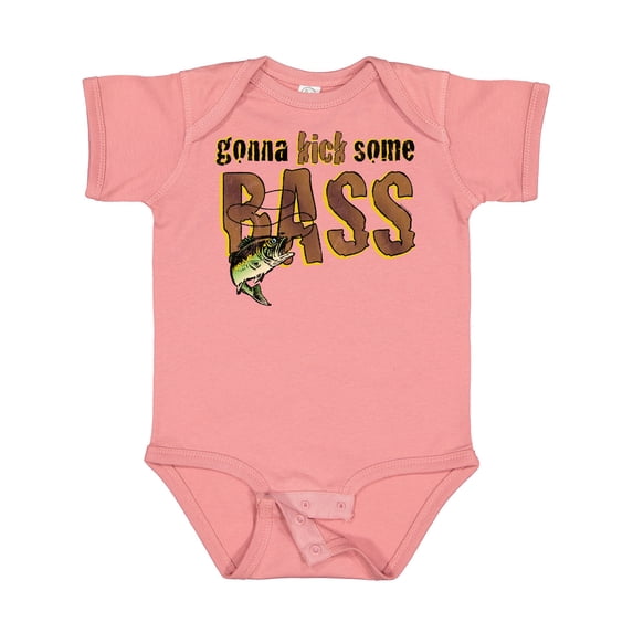 Inktastic Kick Bass Boys or Girls Baby Bodysuit