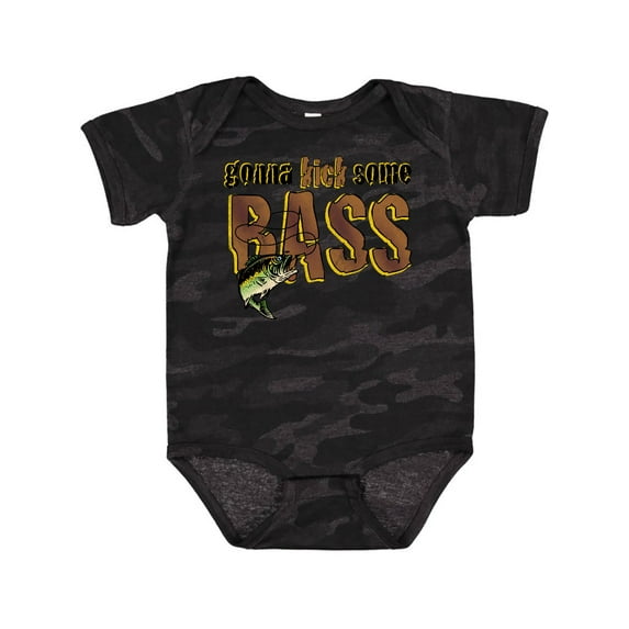 Inktastic Kick Bass Boys or Girls Baby Bodysuit