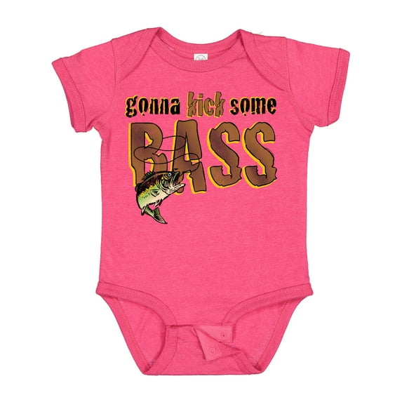 Inktastic Kick Bass Boys or Girls Baby Bodysuit