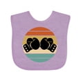 thumbnail image 1 of Inktastic Kickboxing Boxing Gloves Boys or Girls Baby Bib, 1 of 4
