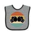 thumbnail image 1 of Inktastic Kickboxing Boxing Gloves Boys or Girls Baby Bib, 1 of 4
