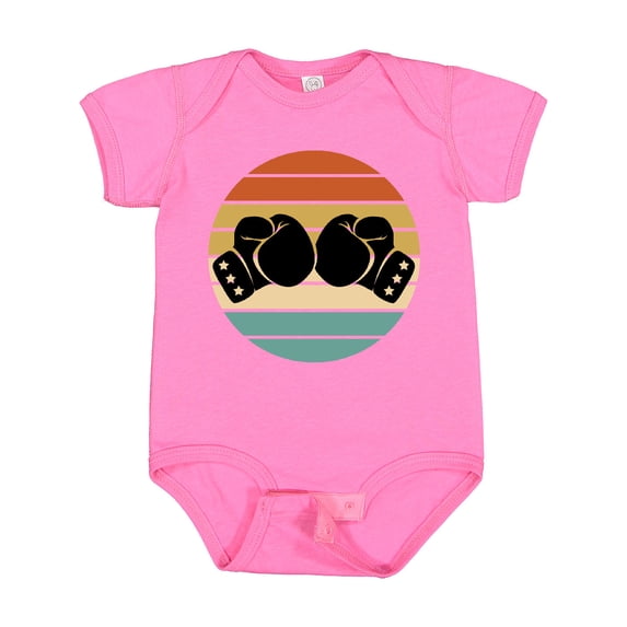 Inktastic Kickboxing Boxing Gloves Boys or Girls Baby Bodysuit