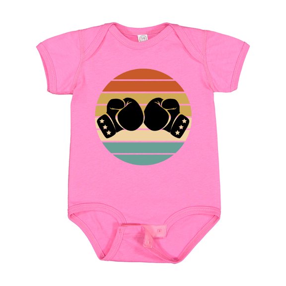 Inktastic Kickboxing Boxing Gloves Boys or Girls Baby Bodysuit
