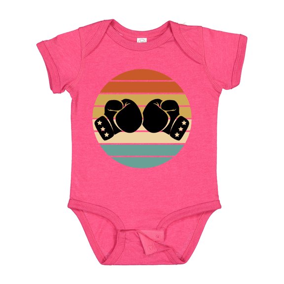 Inktastic Kickboxing Boxing Gloves Boys or Girls Baby Bodysuit