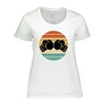thumbnail image 1 of Inktastic Kickboxing Boxing Gloves Women's Plus Size T-Shirt, 1 of 5