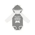 thumbnail image 1 of Inktastic Kickboxing Future Kickboxer Like Daddy Boys or Girls Long Sleeve Baby Bodysuit, 1 of 5