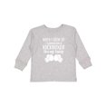 thumbnail image 1 of Inktastic Kickboxing Future Kickboxer Like Daddy Boys or Girls Long Sleeve Toddler T-Shirt, 1 of 5