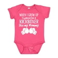 thumbnail image 1 of Inktastic Kickboxing Future Kickboxer Like Mommy Boys or Girls Baby Bodysuit, 1 of 5