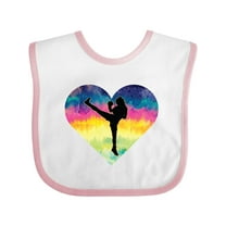 Inktastic Kickboxing Muay Thai Martial Arts Girls Baby Bib