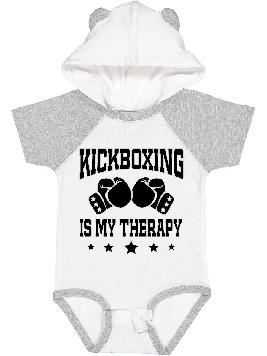Future Kickboxer Baby T-Shirt – Cute Boxing Gloves Design For Toddlers & Kids