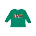 thumbnail image 1 of Inktastic Kickin' it Old School with Weathered Retro Stripe Boys or Girls Long Sleeve Toddler T-Shirt, 1 of 5