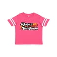 thumbnail image 1 of Inktastic Kickin' it Old School with Weathered Retro Stripe Boys or Girls Toddler T-Shirt, 1 of 5