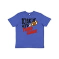 thumbnail image 1 of Inktastic Kickin' off Third Grade Back to School Football Youth T-Shirt, 1 of 5