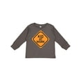 thumbnail image 1 of Inktastic Kid at Work Construction Sign Boys or Girls Long Sleeve Toddler T-Shirt, 1 of 5