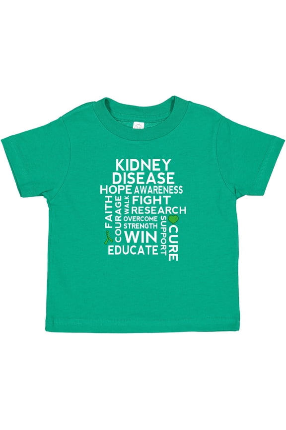 Kidney Disease Awareness Month Boys or Girls Baby T-Shirt