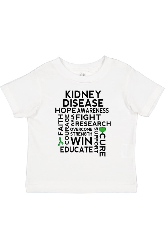 Kidney Disease Awareness Walk Boys or Girls Toddler T-Shirt