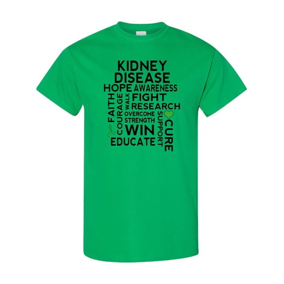 Inktastic Kidney Disease Awareness Walk T-Shirt