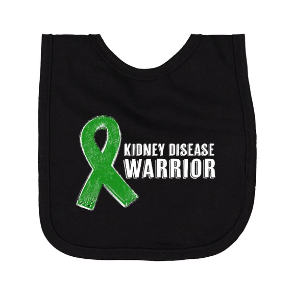 Inktastic Kidney Disease Warrior Newborn Bib