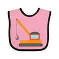 thumbnail image 1 of Inktastic Kids Construction Crane Boys or Girls Baby Bib, 1 of 4