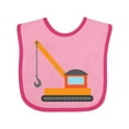 thumbnail image 1 of Inktastic Kids Construction Crane Boys or Girls Baby Bib, 1 of 4