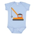 thumbnail image 1 of Inktastic Kids Construction Crane Boys or Girls Baby Bodysuit, 1 of 5
