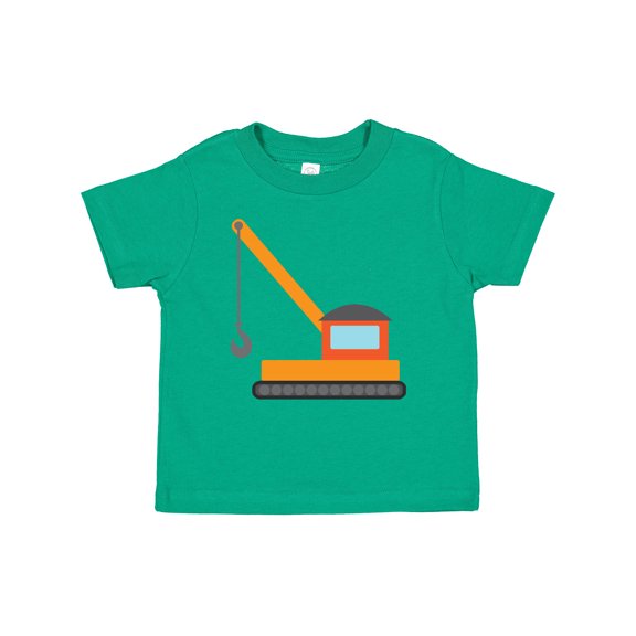 Inktastic Kids Construction Crane Boys or Girls Baby T-Shirt