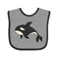 thumbnail image 1 of Inktastic Killer Whale Boys or Girls Baby Bib, 1 of 4