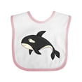 thumbnail image 1 of Inktastic Killer Whale Boys or Girls Baby Bib, 1 of 4