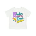 thumbnail image 1 of Inktastic Kindergarten Diva with Pencil and Ruler Girls Toddler T-Shirt, 1 of 5