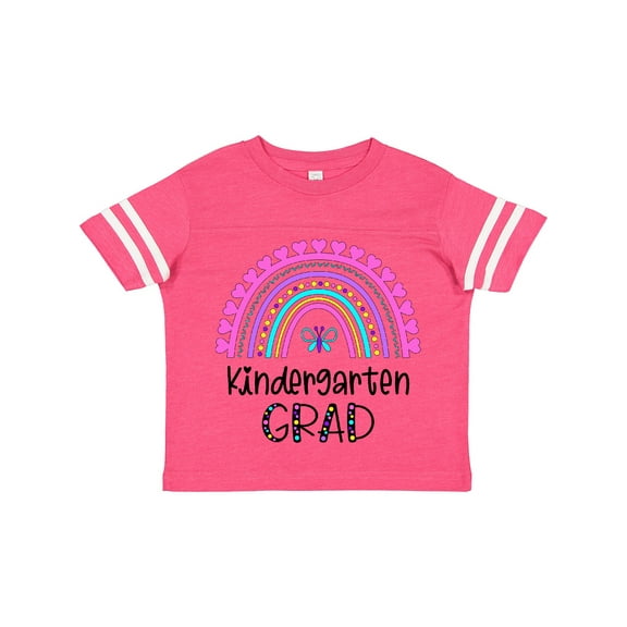 Inktastic Kindergarten Grad Graduation Rainbow Boys or Girls Toddler T-Shirt