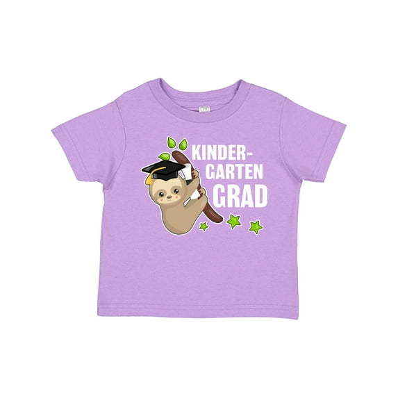 Inktastic Kindergarten Grad Sloth Boys or Girls Toddler T-Shirt
