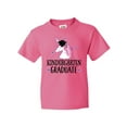 thumbnail image 1 of Inktastic Kindergarten Graduate Unicorn Youth T-Shirt, 1 of 5