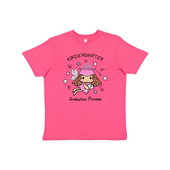 Inktastic Kindergarten Graduation Princess Youth T-Shirt