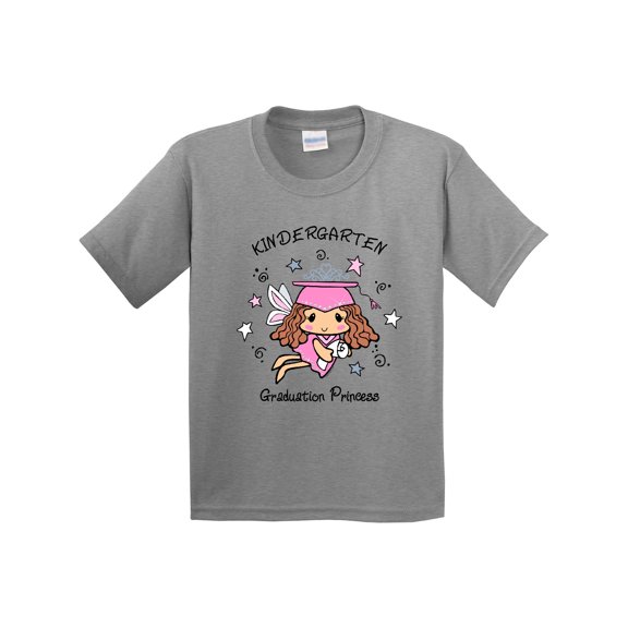 Inktastic Kindergarten Graduation Princess Youth T-Shirt