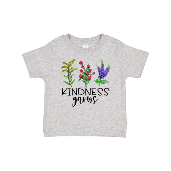 Inktastic Kindness Grows Wildflowers Boys or Girls Baby T-Shirt