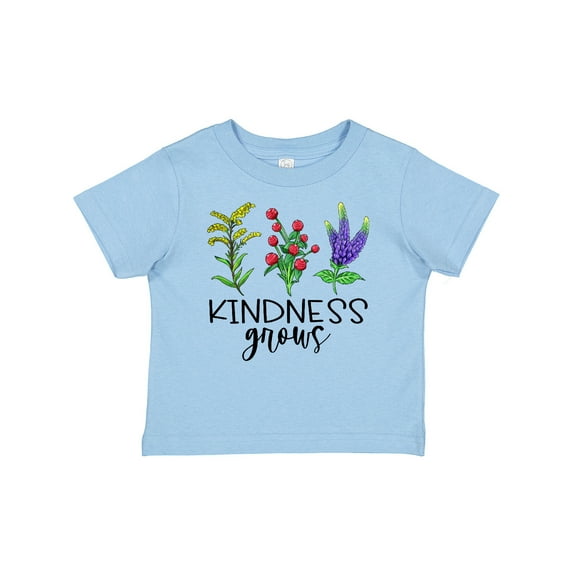 Inktastic Kindness Grows Wildflowers Boys or Girls Baby T-Shirt