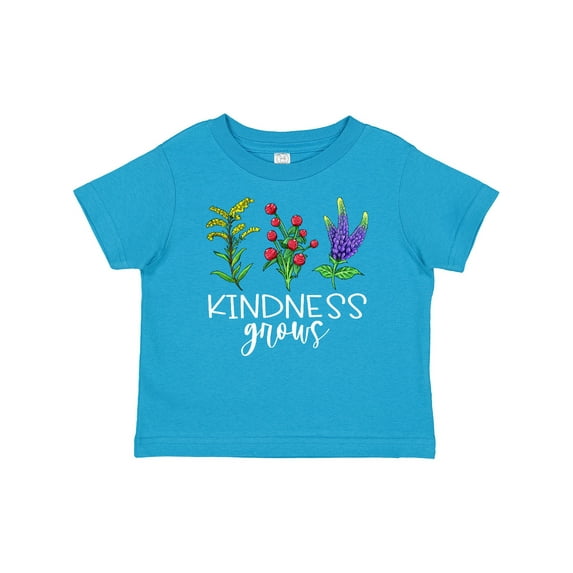 Inktastic Kindness Grows Wildflowers Boys or Girls Baby T-Shirt