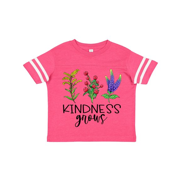 Inktastic Kindness Grows Wildflowers Boys or Girls Toddler T-Shirt