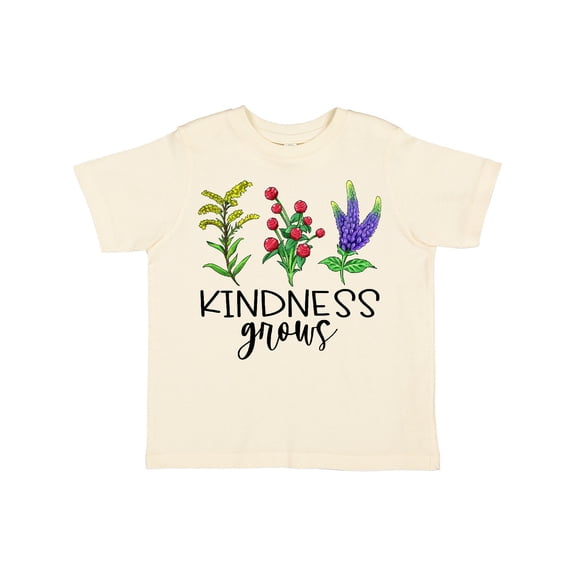 Inktastic Kindness Grows Wildflowers Boys or Girls Toddler T-Shirt