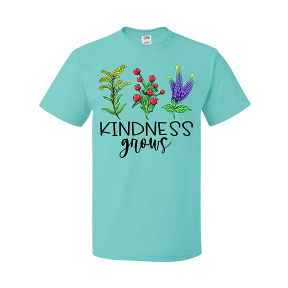 Inktastic Kindness Grows Wildflowers T-Shirt