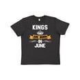 thumbnail image 1 of Inktastic Kings Are Born in June Youth T-Shirt, 1 of 5
