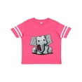 thumbnail image 1 of Inktastic Kiniart Elephant Boys or Girls Toddler T-Shirt, 1 of 5